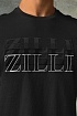 Мужская футболка Zilli чёрного цвета