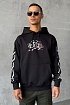 Мужское чёрное худи Off-White Graffiti Arrows Logo