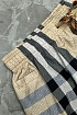 Мужские бежевые шорты Burberry London Check