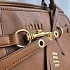 Кожаная сумка MIU MIU Aventure nappa 42x29 см - Brown