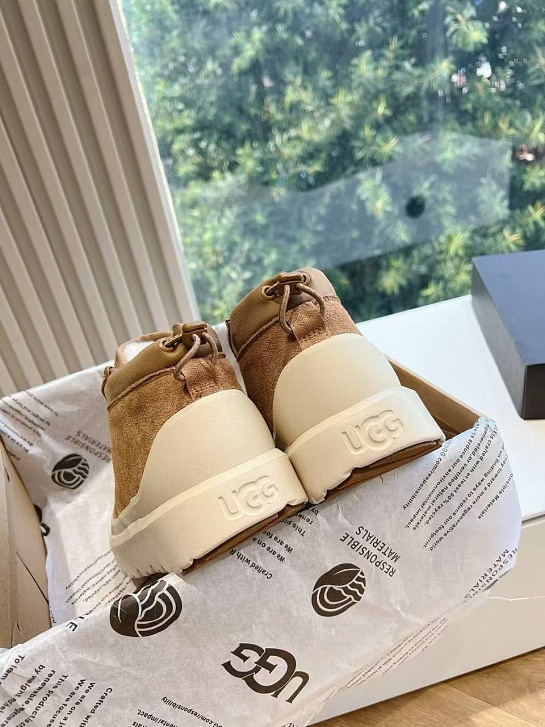 Женские ботинки с мехом UGG Neumel Weather Hybrid - Beige