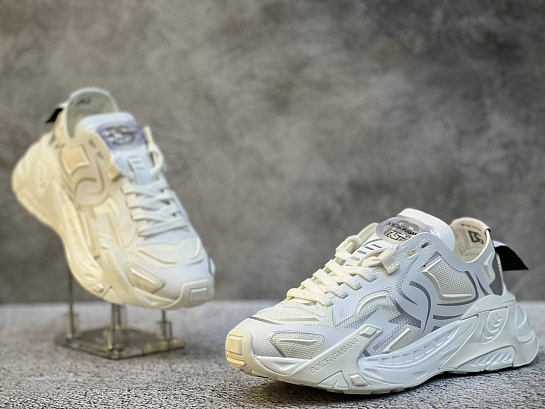 Женские кроссовки Dolce & Gabbana Fast SC - Beige