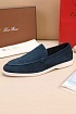 Мужские замшевые лоферы Loro Piana Summer Walk