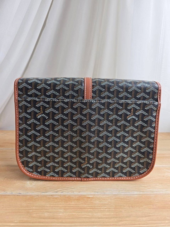 Кожаная сумка Goyard Belvedere MM 27x21 см