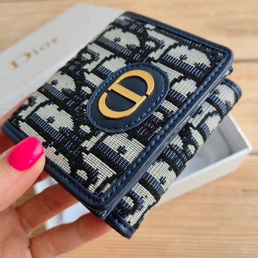 Кошелёк Dior Jacquard 10x7.5 см   