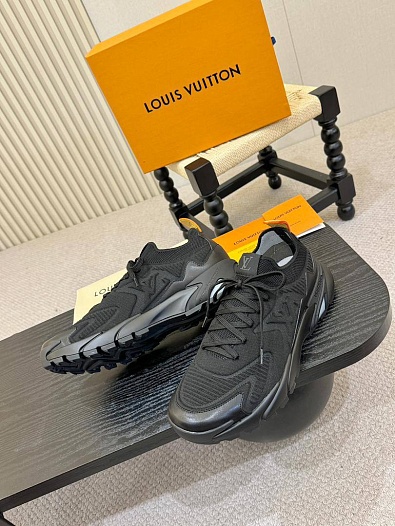 Мужские кроссовки Louis Vuitton Runner Tatic - Black   