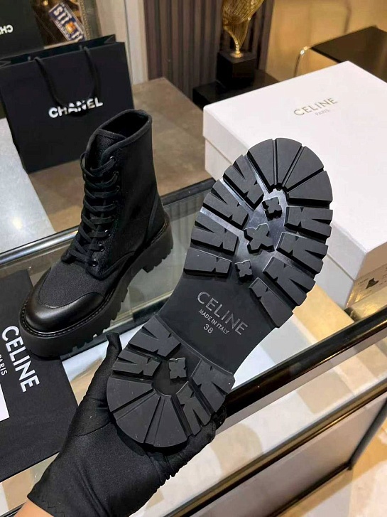 Женские ботинки Celine premium - Black