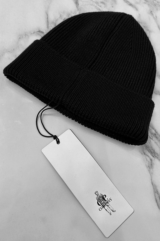 Шапка C.P. Company Single Lens - Black