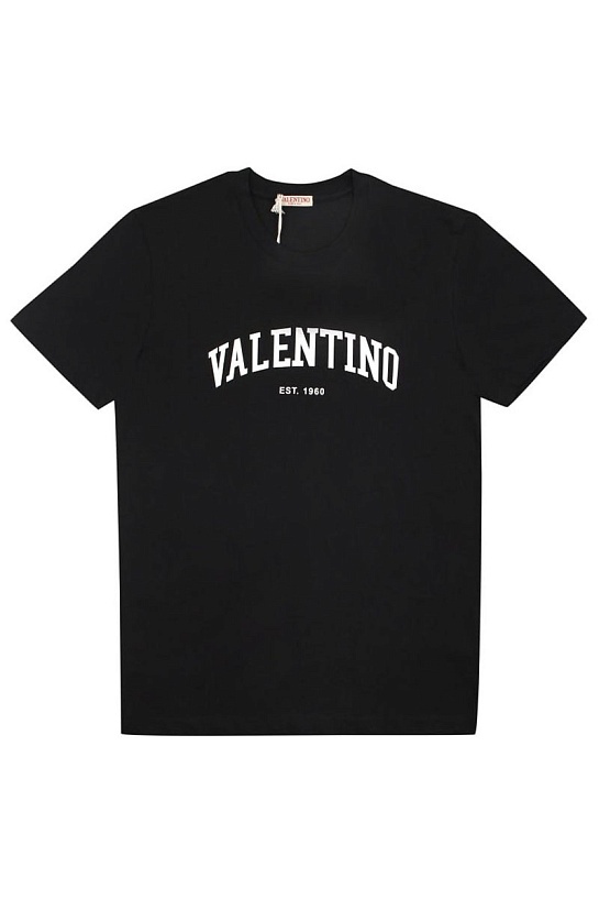 Мужская футболка Valentino серого цвета