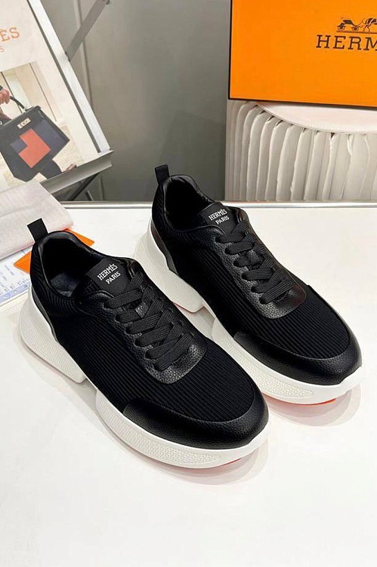 Мужские кроссовки Hermes Drift - Black / White