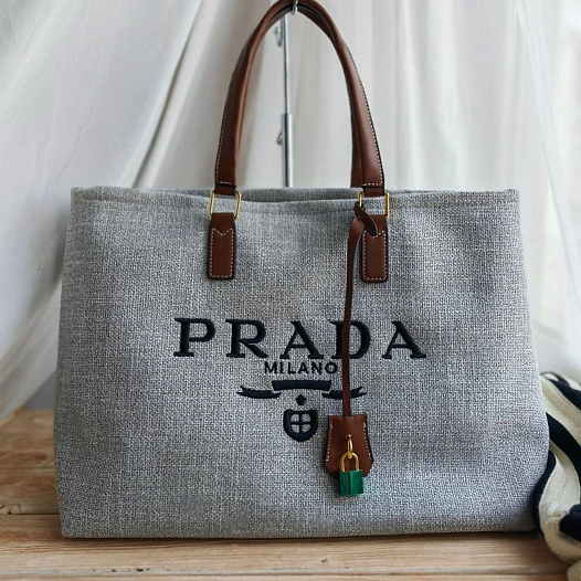 Женская сумка-шоппер Prada 42x31 см (3 расцветки)   