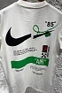Белая оверсайз футболка Off-White x Nike Air