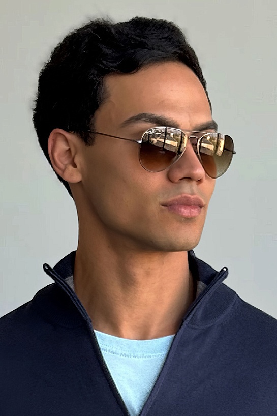 Солнцезащитные очки Ray-Ban Aviator Large Metal