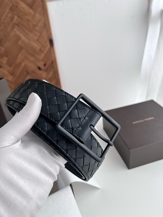 Кожаный ремень Bottega Veneta Premium (ширина 4 см)