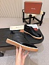 Кожаные кроссовки с мехом Loro Piana high-top