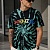 Мужская чёрная футболка Kenzo Logo Tie-Dye