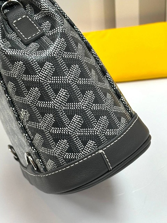Женский рюкзак Goyard Alpin Mini Premium 23x19x9.5 см - Grey