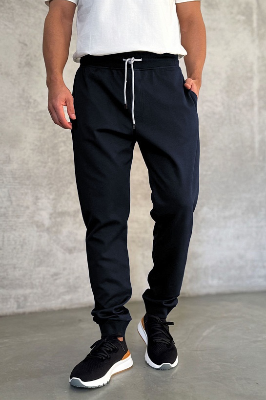 Спортивный костюм Brunello Cucinelli logo-embroidered - Navy