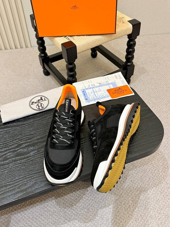 Мужские кроссовки Hermes Jimmy - Black