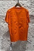 Оранжевая оверсайз футболка Off-White Arrows-motif