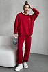 Женский красный костюм Loewe premium
