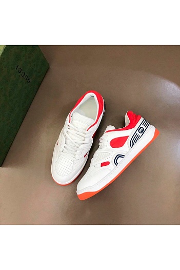 Мужские кожаные кроссовки Gucci   