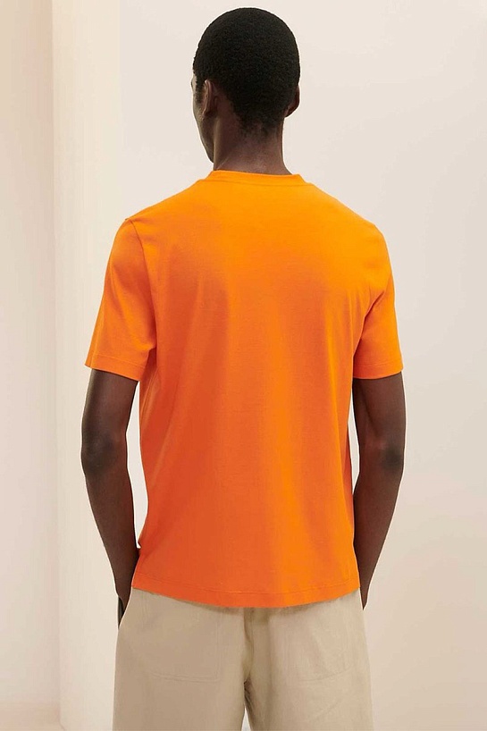 Мужская футболка Hermes Premium - Orange
