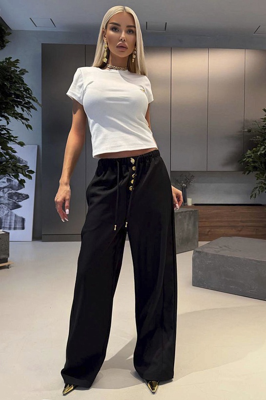 Женские брюки Schiaparelli premium - Black