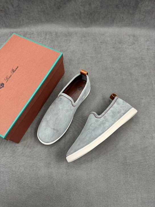 Мужские лоферы Loro Piana Venice Walk - Brisk Blue