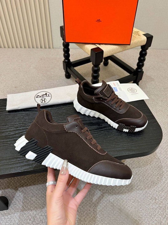 Мужские кроссовки Hermes Bouncing - Brown