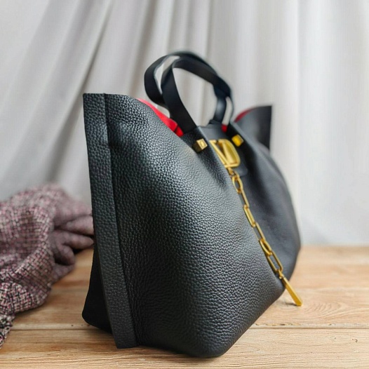 Женская сумка Valentino V Logo Escape 40x25 см   