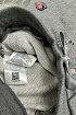 Мужские шорты Moncler серого цвета
