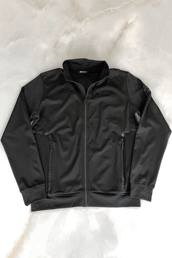 Мужская чёрная кофта Ermenegildo Zegna   
