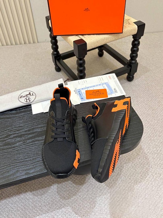 Мужские кроссовки Hermes Depart - Black