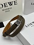 Женский кожаный ремень Loewe Anagram - ширина 2 см, длина 75 / 80 / 85 / 90 см (2 расцветки)