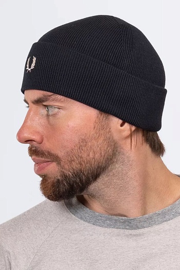 Шапка Fred Perry logo-embroidered - Navy   