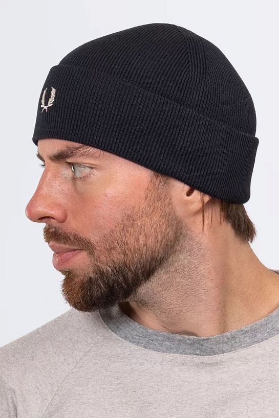 Шапка Fred Perry logo-embroidered - Navy