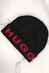 Мужская чёрная шапка Hugo Boss