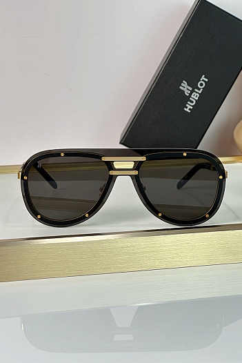 Солнцезащитные очки Hublot Polarised - Gold / Black   
