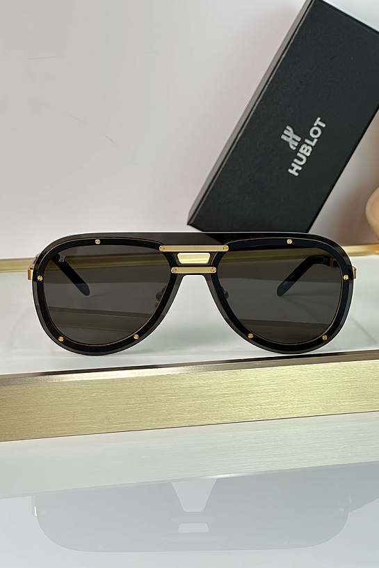 Солнцезащитные очки Hublot Polarised - Gold / Black
