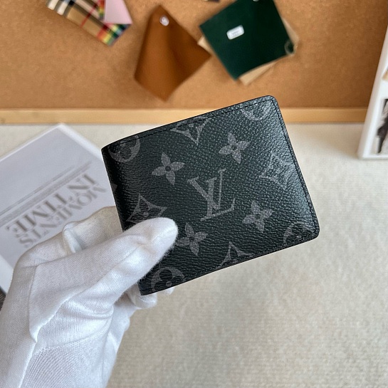 Кожаный кошелёк Louis Vuitton Marco Premium 11x8.5x1 см