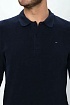 Тёмно-синее поло с длинным рукавом Tommy Hilfiger
