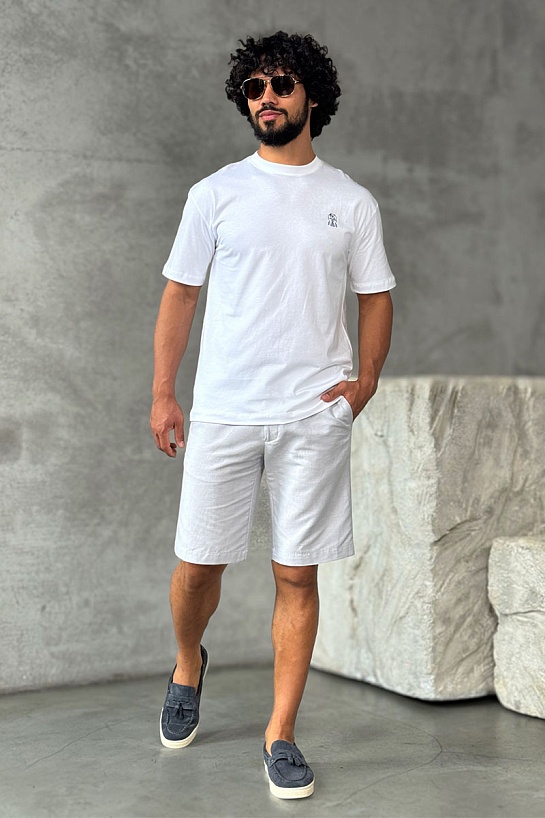 Мужские серые шорты Polo Ralph Lauren
