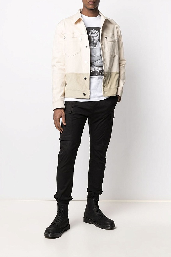 Белая мужская футболка Neil Barrett "Heavyweight Hercules"