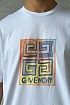 Белая оверсайз футболка Givenchy 4G Sun Print