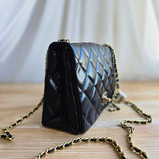 Cумка Chanel Opasek 22x13 см - Black   