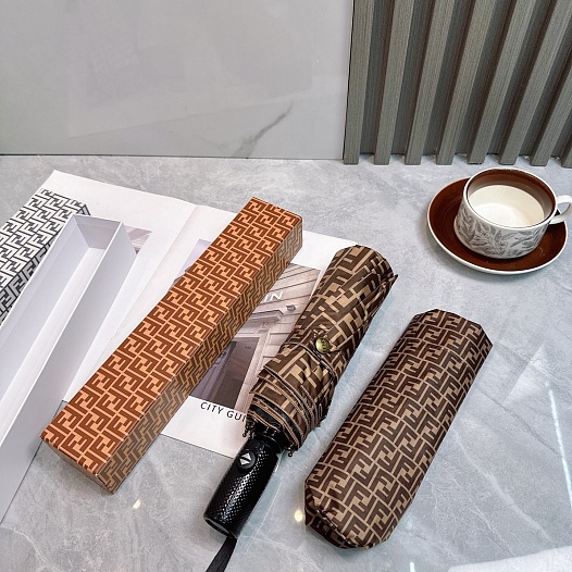 Складной зонт Fendi FF Monogram premium   