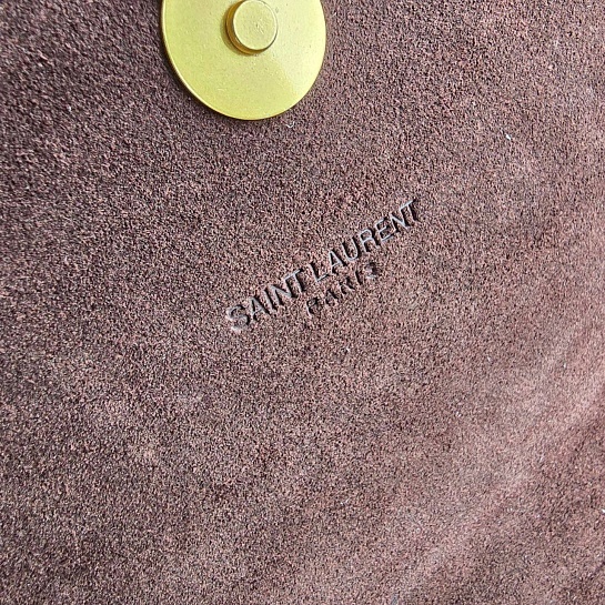 Замшевая сумка Yves Saint Laurent 32x23 см