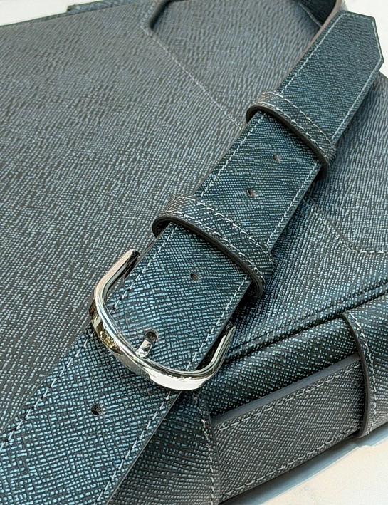 Кожаная сумка Montblanc Sartorial premium 24x22.5x5 см