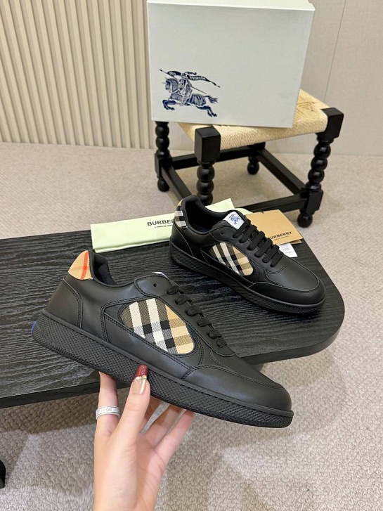 Мужские кроссовки Burberry Terrace - Black